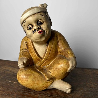 Vintage Japanese Figurines, 1950s, Set of 2 for sale at Pamono Vintage Japanese Figurines, 1950s, Set of 2 for sale at Pamono