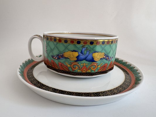 Le Voyage De Marco Polo Tea Cup and Saucer from Rosenthal Meets