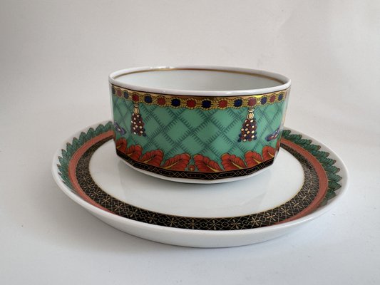 Le Voyage De Marco Polo Tea Cup and Saucer from Rosenthal Meets