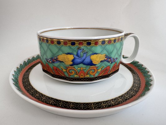 Le Voyage De Marco Polo Tea Cup and Saucer from Rosenthal Meets