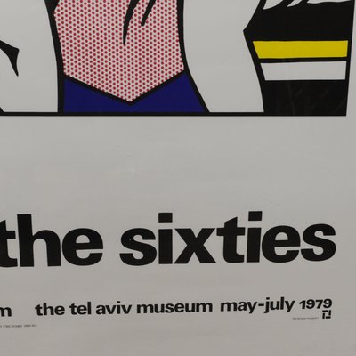 Lichtenstein Exhibition Poster, 1979 for sale at Pamono
