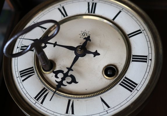 Antique Wall Clock, 1890s for sale at Pamono