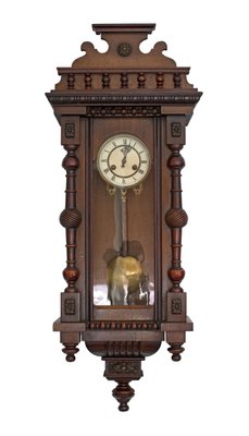 Reloj de pared antiguo, década de 1890 en venta en Pamono
