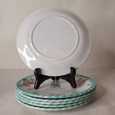 Platos de loza decada de 1900. Juego de 6 en venta en Pamono