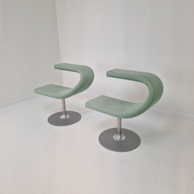 Set of Bla Station Innovation C Swivel Chairs by Fredrik Mattson