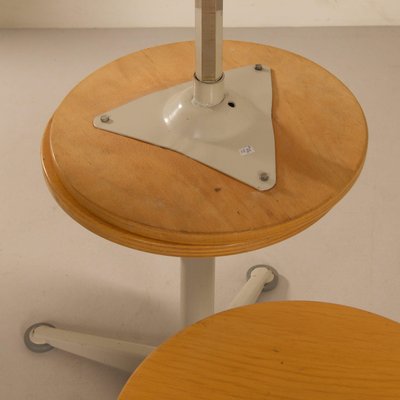 Vintage Stool by Friso Kramer for Ahrend de Cirkel, 1960s for sale
