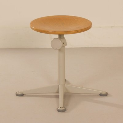 Vintage Stool by Friso Kramer for Ahrend de Cirkel, 1960s for sale