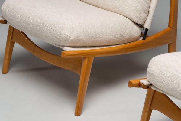 める　Joseph-André Motte Joseph-André Motte - Pair of Armchairs - Works - Demisch Danant