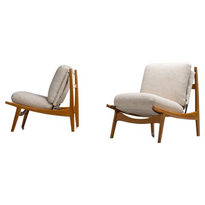 Set of 790 Lounge Chairs by Joseph André Motte for Steiner, France