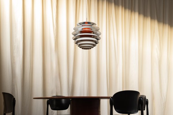 Contrast Chandelier attributed to Poul Henningsen for Louis