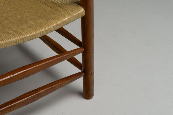 Poltrona modello 21 di Charlotte Perriand per Steph Simon, 1950 in