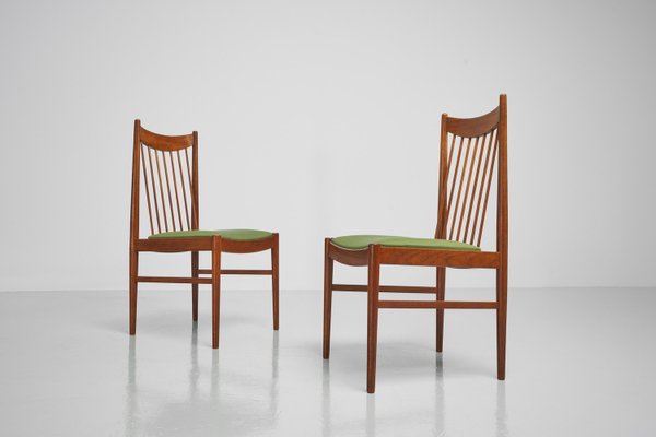 Teak Dining Chairs Model 422 attributed to Arne Vodder for Sibast