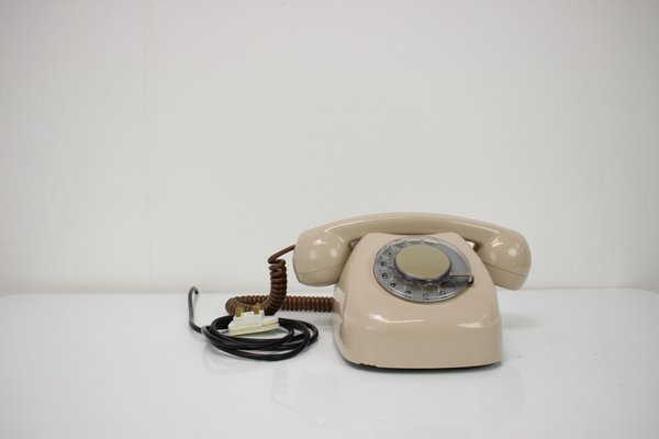 Mid-Century Telephone from Tesla, 1979 for sale at Pamono