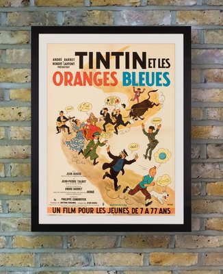 Tintin et les Oranges Bleues