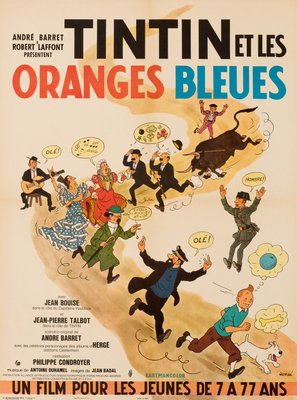Tintin et les Oranges Bleues