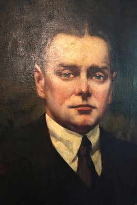 Portrait of a Edwardian Gentleman, 1910, Oil on Canvas for sale at