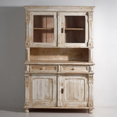 Antique White Kitchen Cabinet 1920s