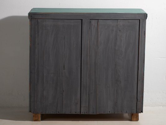 Antique Emerald Green Dresser, 1920s for sale at Pamono