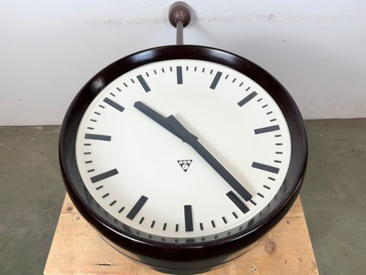 貴重！50'S PRAGOTRON doublesidedclock 44cm