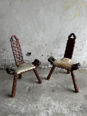 Vintage 3 legged stool sale
