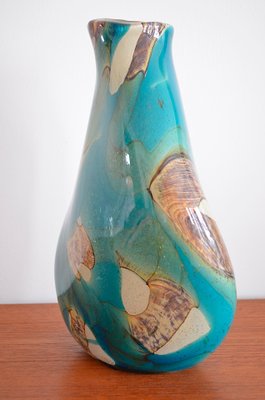 Glass Maltese Vase by Michael Harris for Mdina, 1980s for sale at