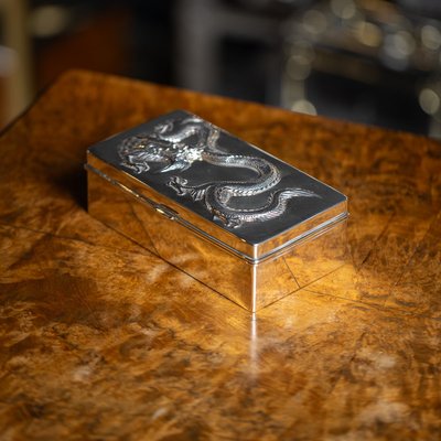Boîte à bijoux (1) - Argent 950 - Asie - Seconde moitié du XXe siècle