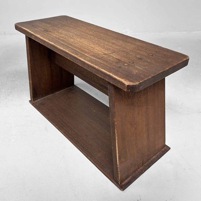 Minimalist Fumidai Wooden Step Stool, 1950s for sale at Pamono