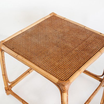 Vintage cane table discount