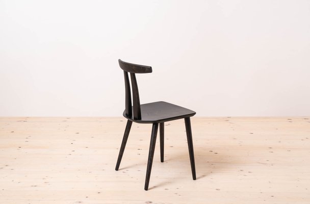 Vintage Danish Dining Chairs by Poul Volther, Set of 6 for sale at 
