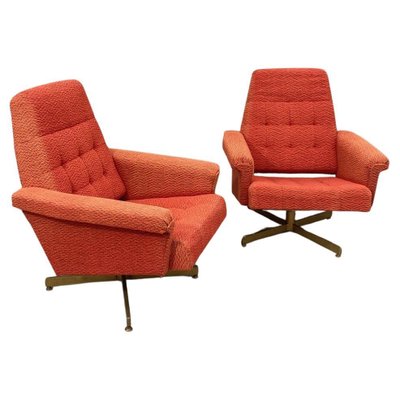 Poltrone girevoli vintage di Up Zavody, anni '70, set di in
