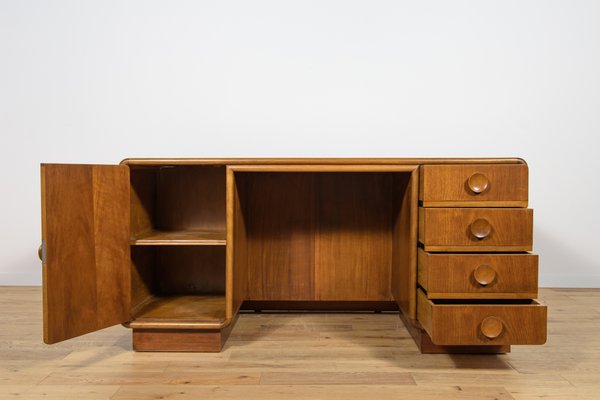 Art Deco Freestanding Desk, 1950s for sale at Pamono