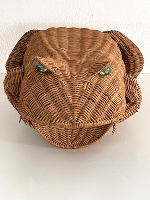 CESTO Vimini bambù cestino vaschetta vinaccia oro 42x27 confezioni CESTO Vimini bambù cestino vaschetta vinaccia oro 42x27 confezioni
