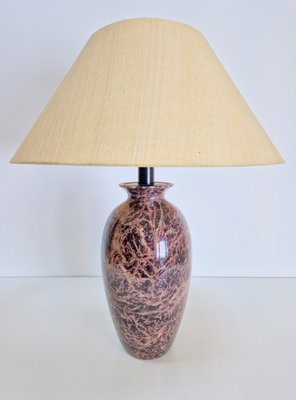 Pink marble table lamp new arrivals