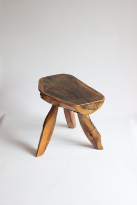 Log Primitive Tripod Stool檜・丸太・サイドテーブル Rustic Log-Ring Tripod Stool / Live Edge Nightstand / Tree Stump