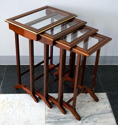 Antique nesting tables discount