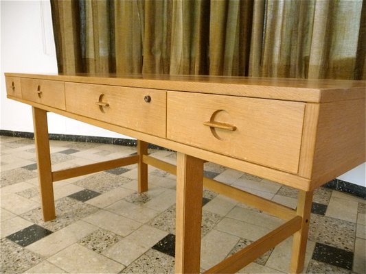 Danish Flip-Top Partner Desk by Jens Quistgaard for Løvig, 1960s
