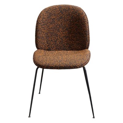 Gubi Beetle Dining Chairs attributed to Gamfratesi Upholstered with Ria by Kvadrat Raf Simons for sale at Pamono