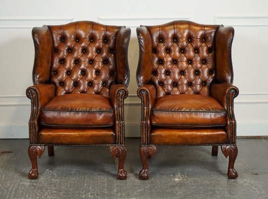 Chesterfield wingback chair discount