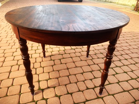 Antique Round Table, 1890s for sale at Pamono