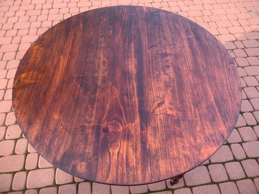 Antique Round Table, 1890s for sale at Pamono