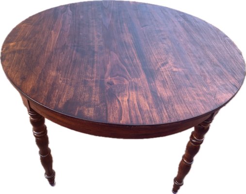 Antique Round Table, 1890s for sale at Pamono
