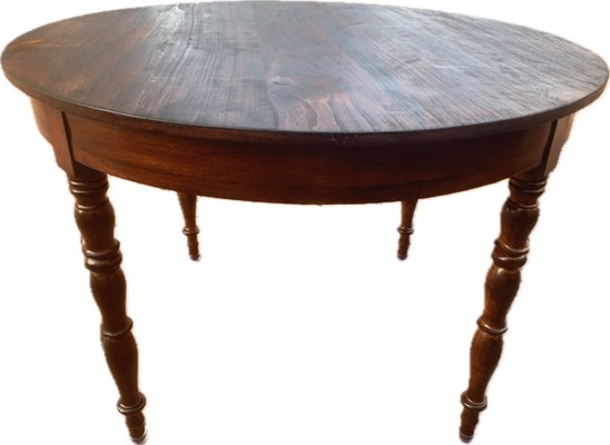 Antique Round Table, 1890s for sale at Pamono