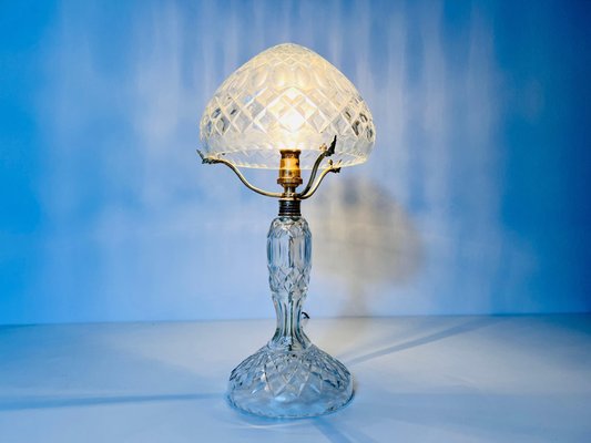 Art Deco Glas Tischlampe, Deutschland, 1940er bei Pamono kaufen