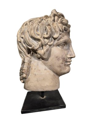 Decorative Head of Apollo, 1950, Stone for sale at Pamono