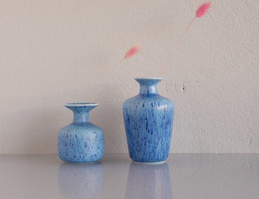 Mid-Century Scandinavian Modern Ceramic Vases Granola by