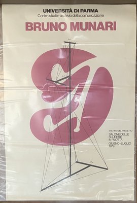 Study Center and Communication Archive Exhibition Poster by Bruno
