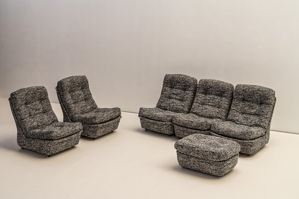 Orchidée Modular Lounge Chairs by Michel Cadestin for Airborne