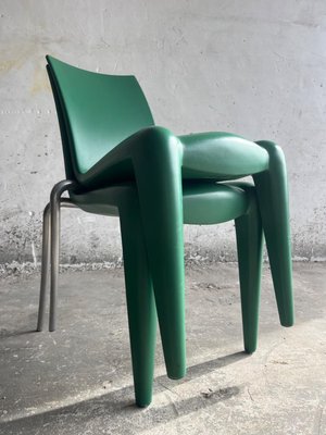Louis 20 Chair With Arms - Grey | Designed by Philippe Starck
