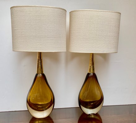 Murano Glass Lamp Vintage