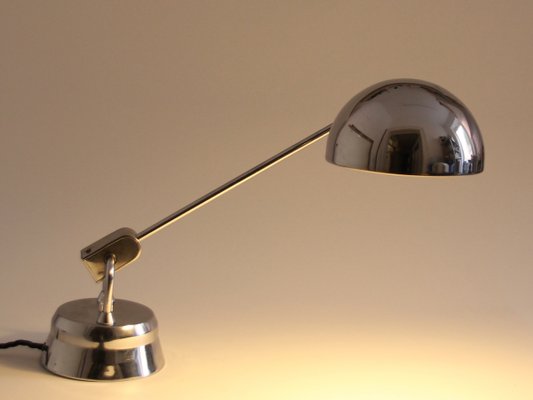 Model 600 Chrome Lamp by Charlotte Perriand for Jumo, 1940s for 